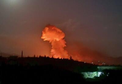  شنیده شدن صدای انفجار شدید در حلب سوریه