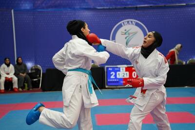 صعود نفرات برتر به مرحله دوم انتخابی تیم ملی کاراته بانوان