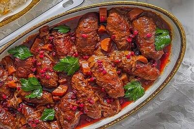  آموزش آشپزی / طرز تهیه کوفته سماق ترش و شیرین