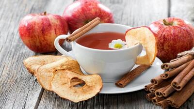  دمنوش سیب و دارچین؛ ترکیبی طبیعی برای تقویت سیستم ایمنی در فصل سرما