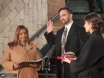  ممدانی با قرآن کریم شهردار نیویورک شد + عکس ها