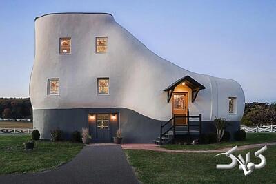 عجیب‌ترین خانه‌های آمریکا را ببینید؛ از خانه بشکه ترشی تا قلعه شرلوک هولمز + تصاویر - مجله اینترنتی کولاک