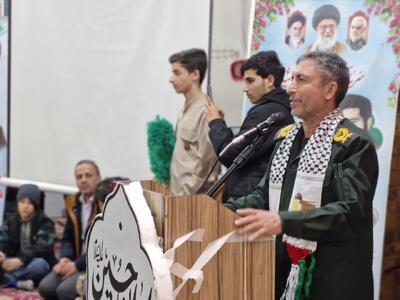  یاد سردار دل‌ها و شهدای جبهه مقاومت در خلخال گرامی داشته شد