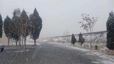  آغاز مجدد کولاک شدید محور خمین - الیگودرز حد فاصل روستای قره کهریز