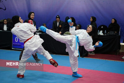 صعود نفرات برتر به مرحله دوم انتخابی تیم ملی کاراته بانوان
