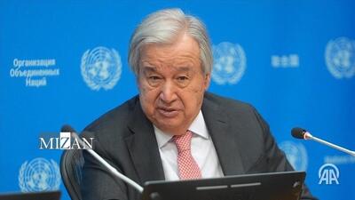 گوترش اقدام رژیم صهیونیستی را علیه آنروا محکوم کرد