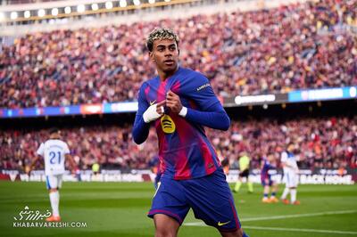 ویدیو| ۱۰ گل فوق العاده یامال در سال ۲۰۲۵ - پارس فوتبال