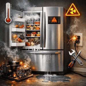 ۱۲ اشتباه رایج کاربران در استفاده از یخچال جنرال الکتریک که باعث خرابی‌های جدی می‌شود - پارس فوتبال