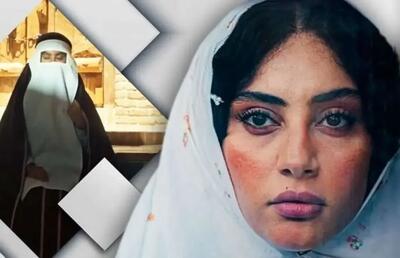  سلفی سولماز و گلاره عباسی در پشت صحنه سریال بامداد خمار+عکس