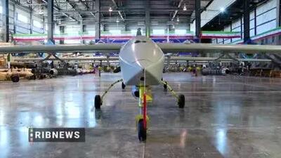 پهپاد حدید ۱۱۰ ایران رونمایی شد؛ پرنده جت‌محوری که کابوس پدافندها می‌شود