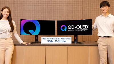  پنل QD-OLED جدید سامسونگ؛ متن شفاف‌تر از همیشه