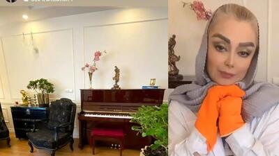  عکس/ تزیینات و کدبانوگری ماهی پلو به سبک صبا راد در ظرف های خوشگل و شیک/ نهایت خوش سلیقگی و کدبانویی