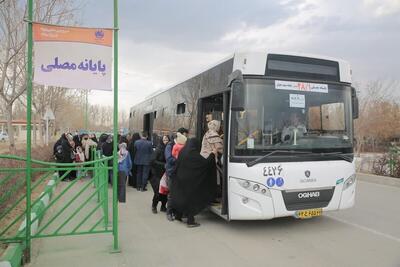 سرویس‌دهی ویژه سازمان اتوبوسرانی مشهد همزمان با روز پدر (شنبه ۱۳ دی ۱۴۰۴)