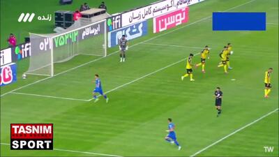 گل اول استقلال به سپاهان را ببینید + ویدیو