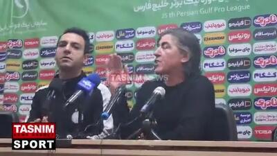 ساپینتو: من هیچوقت رامین رضاییان را اخراج نکردم؛ او خودش می‌خواهد برود و قبول نمی‌کند گزینه دوم باشد