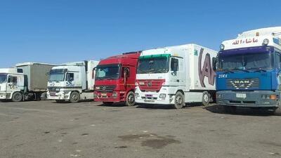  توقف ۴ هزار کامیون در مرز دوغارون تایباد