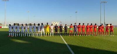  برتری روحیه‌بخش تیم ملی فوتبال امید مقابل چین پیش از آغاز جام ملت‌ها
