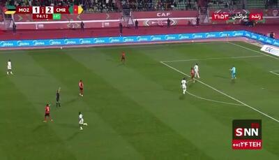  برتری دشوار کامرون مقابل موزامبیک در جام ملت‌های آفریقا/ موزامبیک ۱ - ۲ کامرون