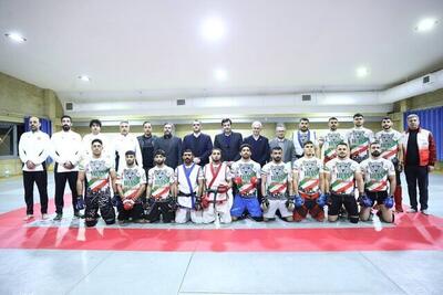 بازدید احمد دنیامالی از اردوی آماده‌سازی تیم ملی MMA