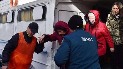  اولین تصاویر از محل حمله پهپادی نیروهای مسلح اوکراین در خورلی خرسون