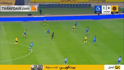 گل به خودی رستم آشورماتوف مقابل سپاهان (سپاهان 1-1 استقلال)