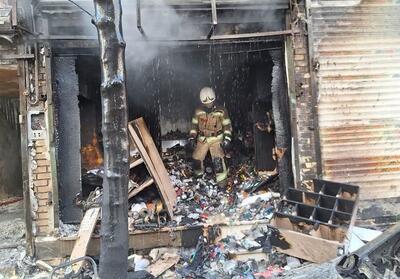 16 مصدوم   در  آتش‌سوزی خیابان امام رضا مشهد - تسنیم