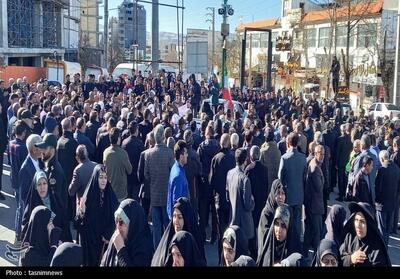 تشییع پیکر باشکوه شهید مرزبان مجیدی‌مهر  در یاسوج تصاویر - تسنیم