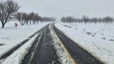 بارش برف و باران در شمال غرب کشور