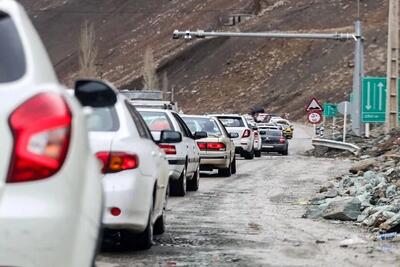 در محورهای شمالی کشور ترافیک سنگین است