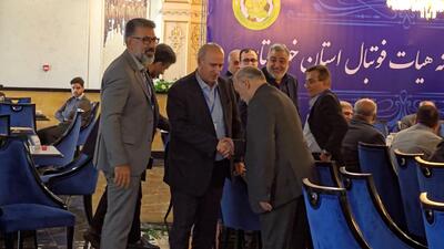 مهدی تاج نیز رأی خود را به صندوق انداخت