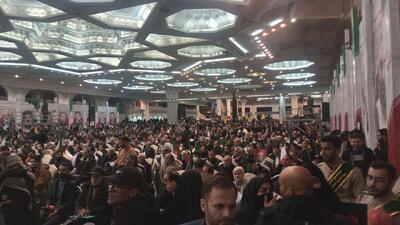 آیین گرامیداشت سرداران مقاومت در مصلی تهران برگزار شد