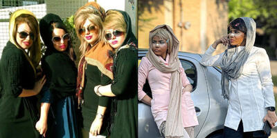  عکس| سفر در زمان; استایل دختران تهرانی دهه 80