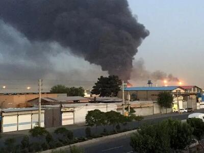 منشا دود غلیظ در غرب تهران