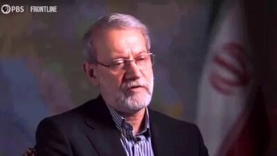 واکنش تند لاریجانی به اظهارات ترامپ درباره اعتراضات در ایران