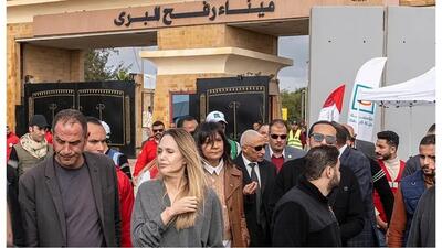 آنجلینا جولی در مرز غزه: داستان‌ فلسطینی‌ها، زخمی فراتر از توصیف است