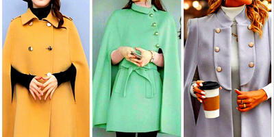  لباسی متفاوت، شیک و کاربردی می‌خواهید؟ از پالتو پانچ غافل نشوید - چی بپوشم