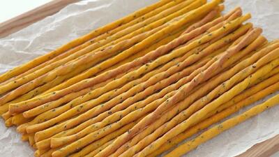  جایگزین چیپس و پفک! طرز تهیه چوب شور با کدوتنبل