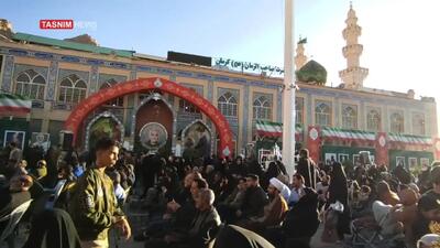 حال‌وهوای مزار حاج قاسم سلیمانی در آستانه ششمین سالگرد شهادت + فیلم