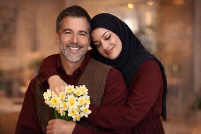  آموزش ساخت عکس پدر دختری جذاب با هوش مصنوعی برای روز پدر