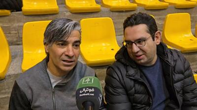 صحبتهای محمدرضا احمدی در حاشیه دیدار خیریه کمک به کودکان اوتیسمی