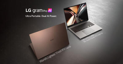 الجی سری لپتاپ های Gram 2026 خود را معرفی کرد