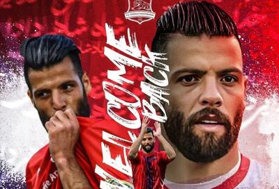 مهاجم سابق پرسپولیس و تراکتور دوباره در نساجی