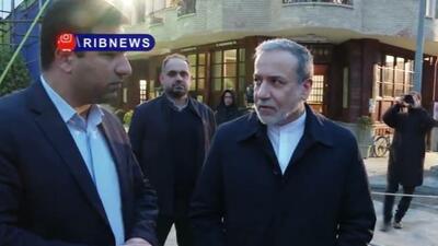 بازدید وزیرامور خارجه از پشت صحنه ۲ سریال