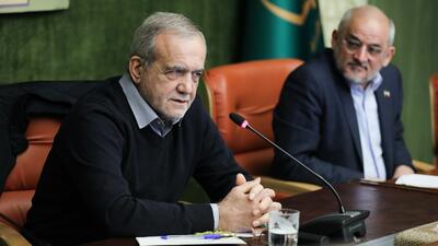  گزارش تصویری/ حضور رئیس‌جمهور پزشکیان در وزارت جهاد کشاورزی