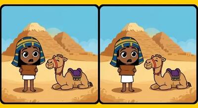  بازی فکری؛ اگه چشمات حرف نداره، تو ۸ ثانیه ۳ تفاوت این دو تصویر رو پیدا کن!