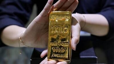 بهای طلا امروز جمعه در بازارهای جهانی
