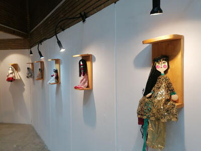 برپایی نمایشگاه عروسک‌های بومی و محلی در کانون پرورش فکری کودکان و نوجوانان