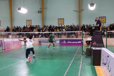 هفته هفتم لیگ برتر بدمینتون در زنجان با پیروزی مهمانان پایان یافت