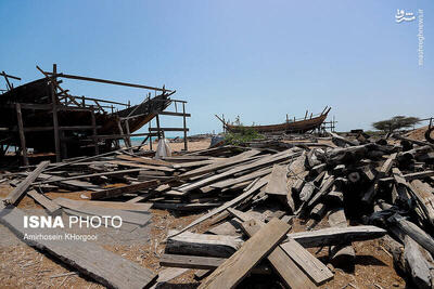  خسارت ۴۸۰ میلیارد تومانی طوفان به لنج های شکسته شده در جنوب سیستان و بلوچستان