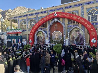  گلزار شهدای کرمان ۶ سال بعد از حاج قاسم